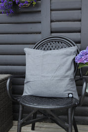 Harmaa tyynynpäällinen 50x50 tavallinen harmaa