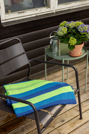 Sininen & Vihreä Raidallinen peitto Sininen & Vihreä