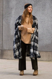 Svart Cape Havö Chequered Black