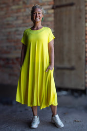 Gul Klänning Ballerina Original New Yellow