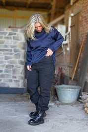 Svart Cargobyxa Grimeton Cargo New Black