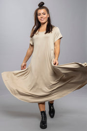 Grå/Beige Klänning Ballerina Original Grey/Beige