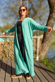 Blå Kimono Victoria Bensin