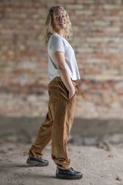 Brun Byxa Cruise Manchester Brown