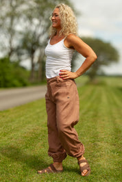 Brun Cargobyxa Grimeton Cargo New Brown