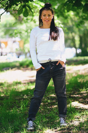 Grå Jeans Cruse New Grey Wash