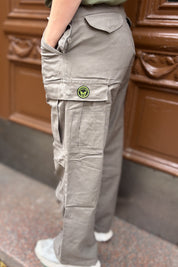 Grå Cargobyxa Hangmatta Vintage Grey