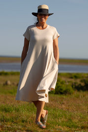 Grå/Beige Klänning Ballerina Original Grey/Beige