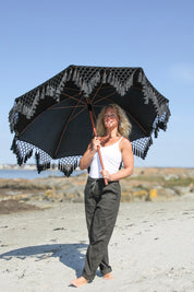 Grön Linnebyxa Porto Green