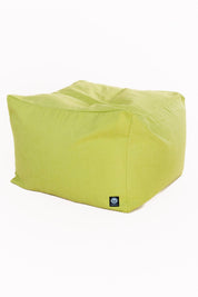 Groene Hoes Poef Sandön Appelgroen