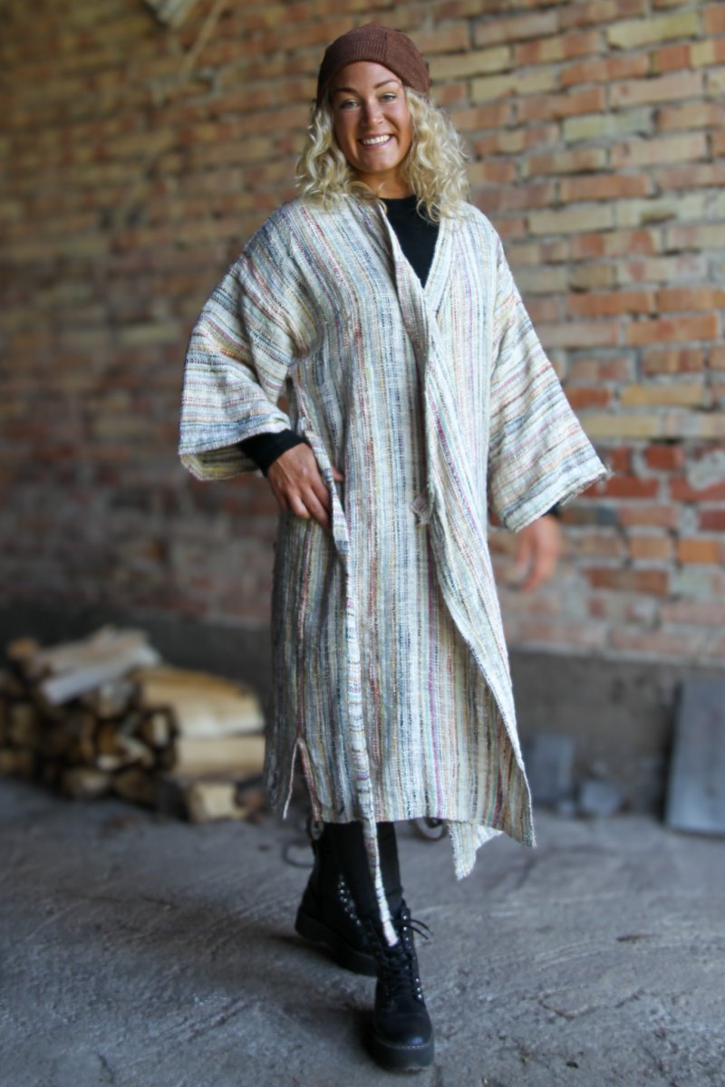 Stripet Kimono Aderna Light Stripe