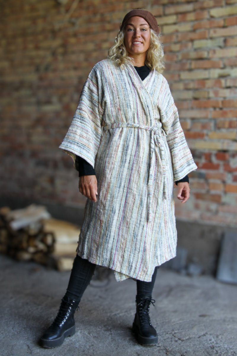 Stripet Kimono Aderna Light Stripe
