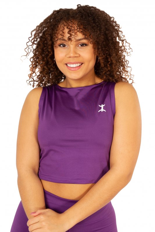 Lila Topp Bufana Purple