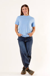 Lyseblå T-shirt Bufana Blå