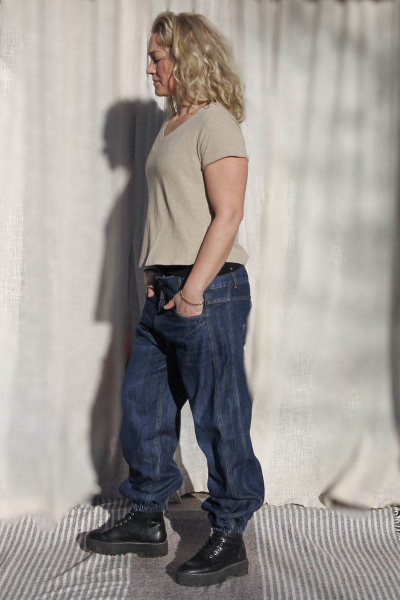 Mörk Indigoblå Jeans Grimeton Dark Indigo Blue