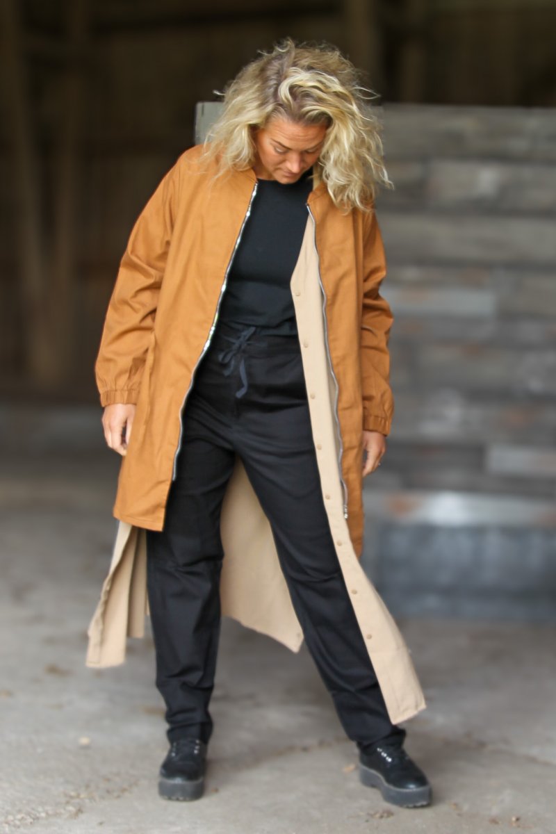 Rostfärgad Cargojacka Abisko Rust