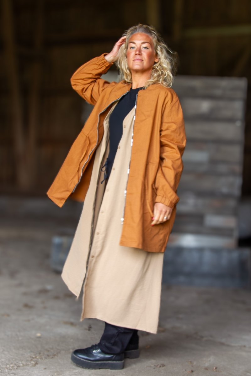 Rostfärgad Cargojacka Abisko Rust