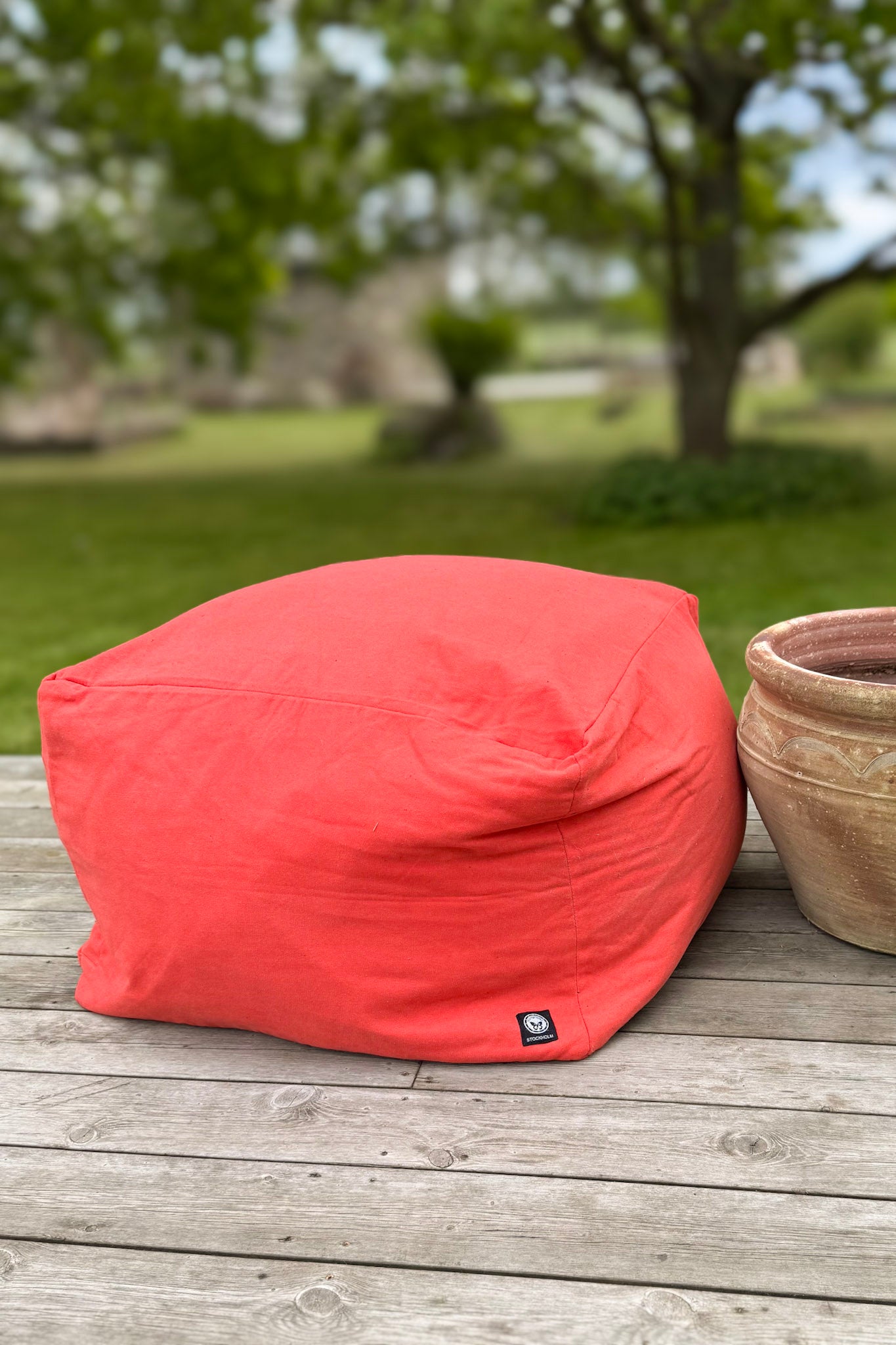 Punainen/oranssi säkkisuojus Sandön Punainen/oranssi