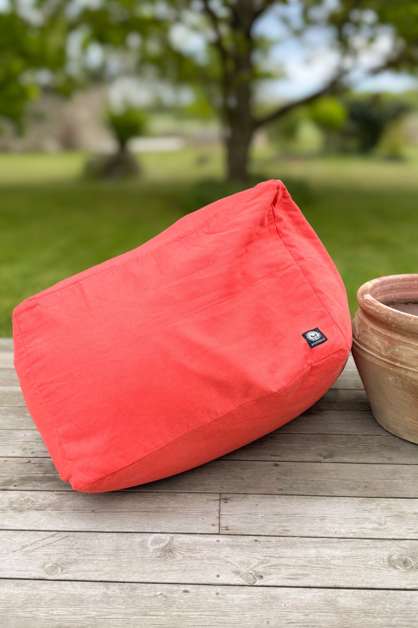 Punainen/oranssi säkkisuojus Sandön Punainen/oranssi