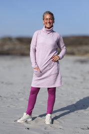 Rosa Tröjklänning Polo Loose Pink