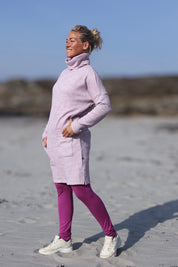 Rosa Tröjklänning Polo Loose Pink