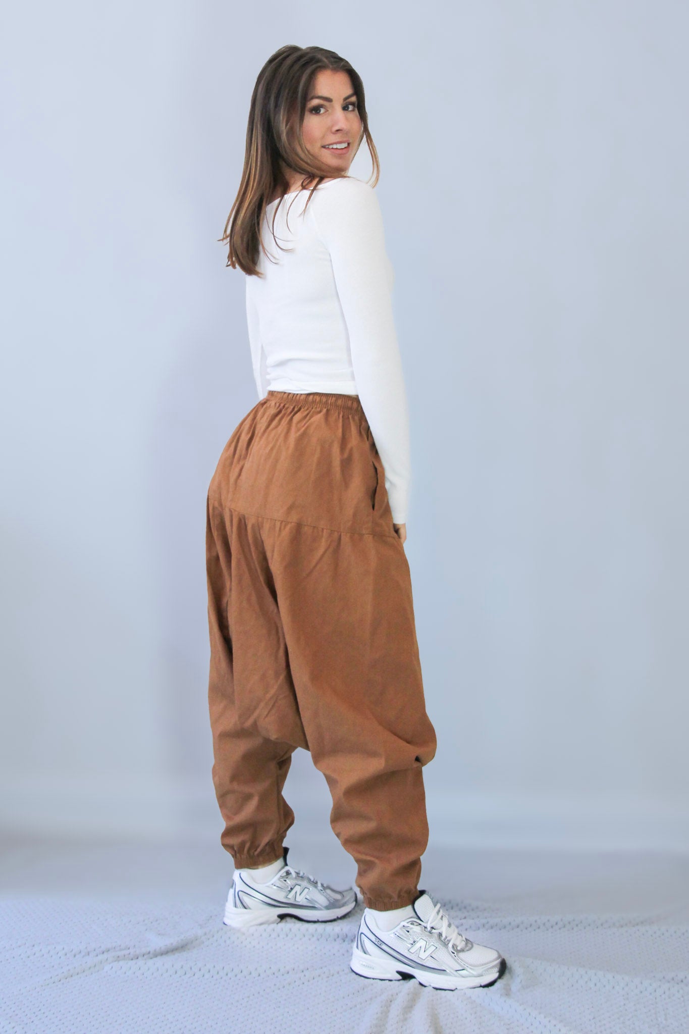 Rostfärgad Haremsbyxa Yogi Cargo Rust