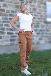 Rostfärgade Cargobyxa Pacific Volcano Sand