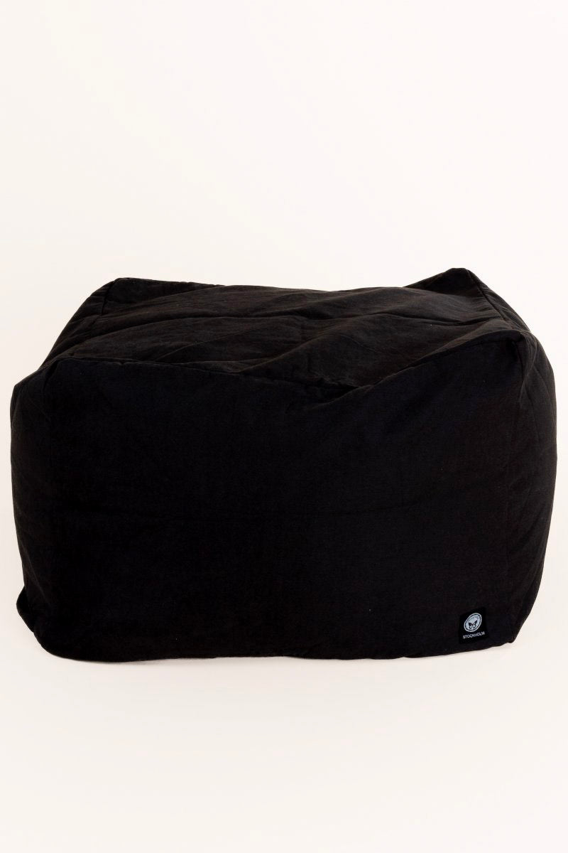 Zwarte zitzakhoes Sandön Zwart