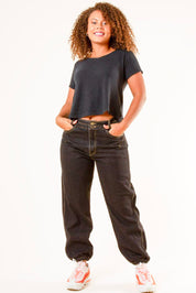 Svarta Jeans Grimeton Black Wash