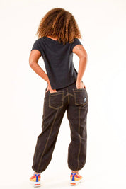 Svarta Jeans Grimeton Black Wash