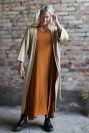 Beige Kimono Nyckelviken Kremet Beige