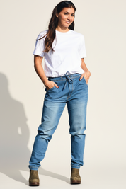 Blå Jeans Cruse Denim Indigo Blue