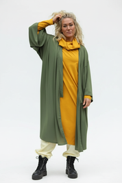 Grønn Kimono Varm Grønn