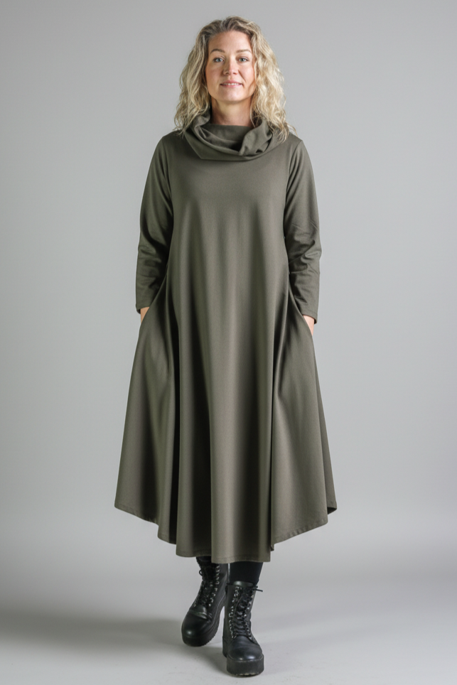 Vihreä mekko Ballerina Polo Dk Green
