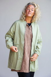 Ljusgrön Cargojacka Abisko Light Green