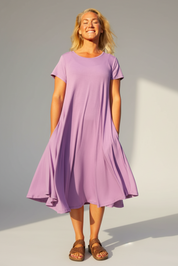 Ljuslila Klänning Ballerina Original Light Purple