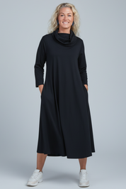 Musta mekko Ballerina Polo Black
