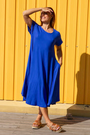 Blå Klänning Ballerina Original Limited RoyalBlue