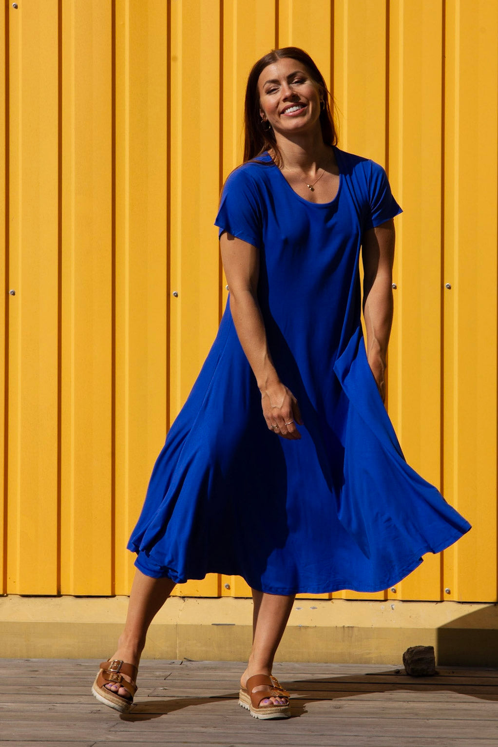 Blå Klänning Ballerina Original Limited RoyalBlue