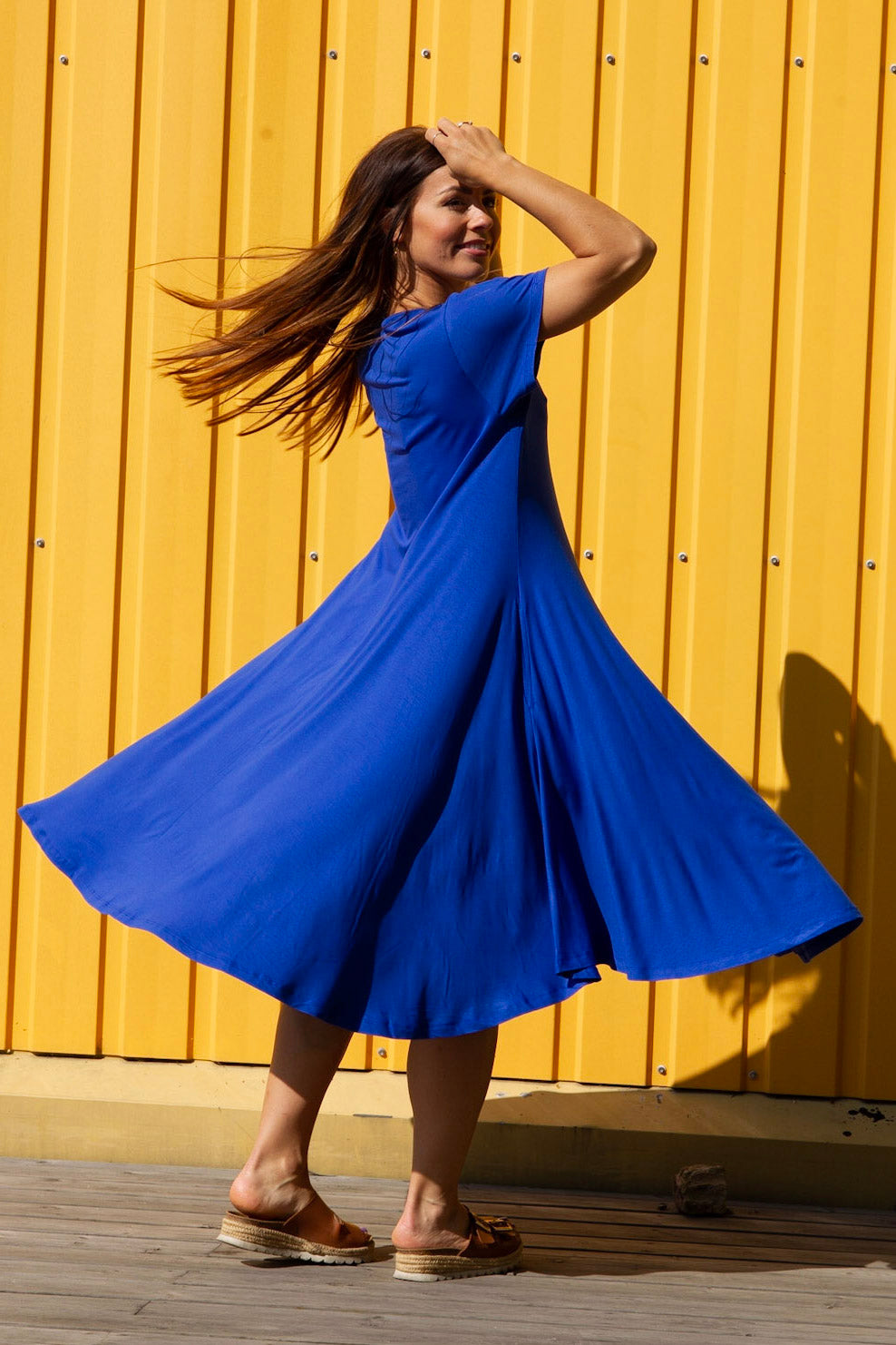 Blå Klänning Ballerina Original Limited RoyalBlue
