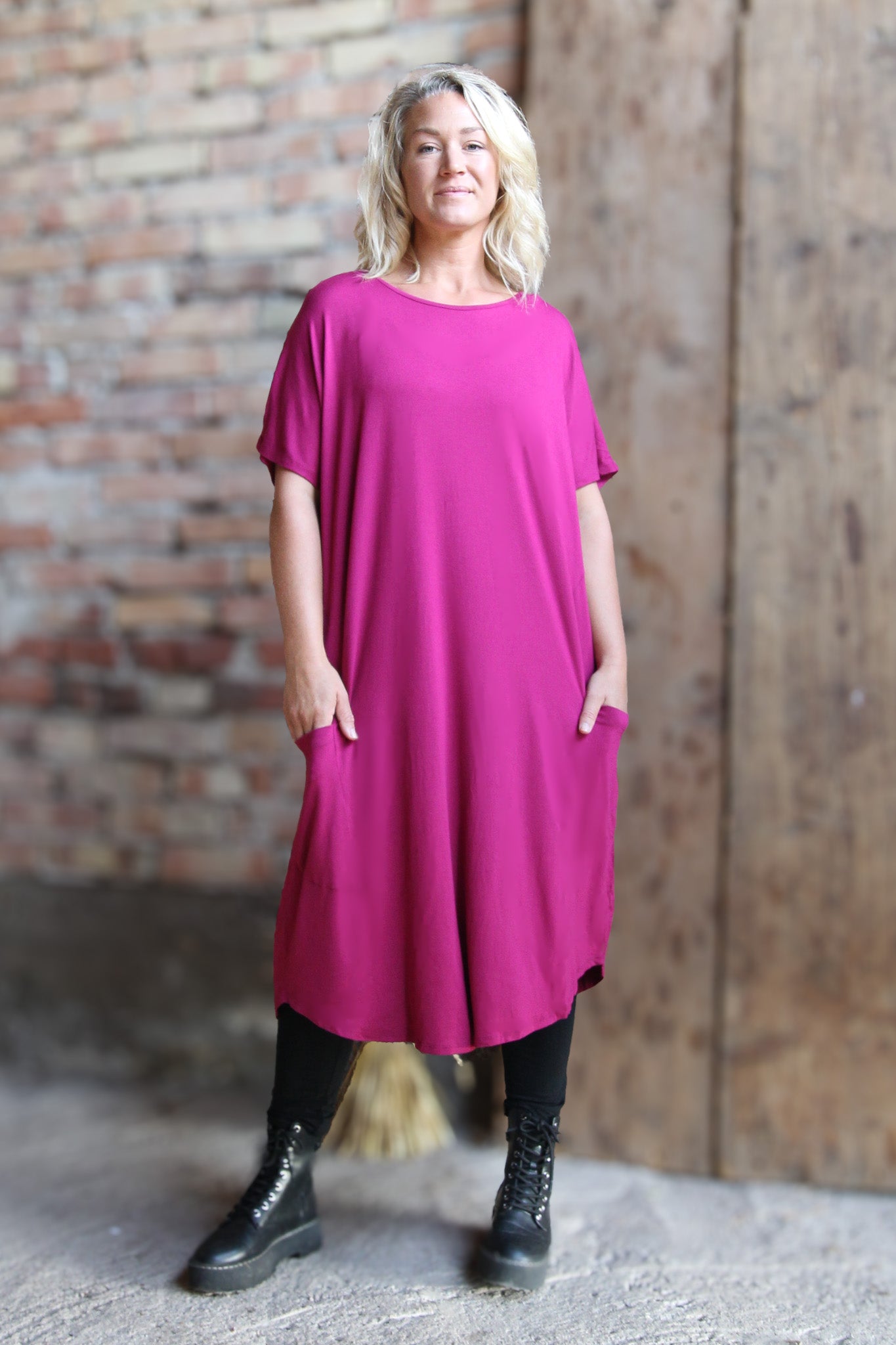 Lila Klänning Sarah Purple