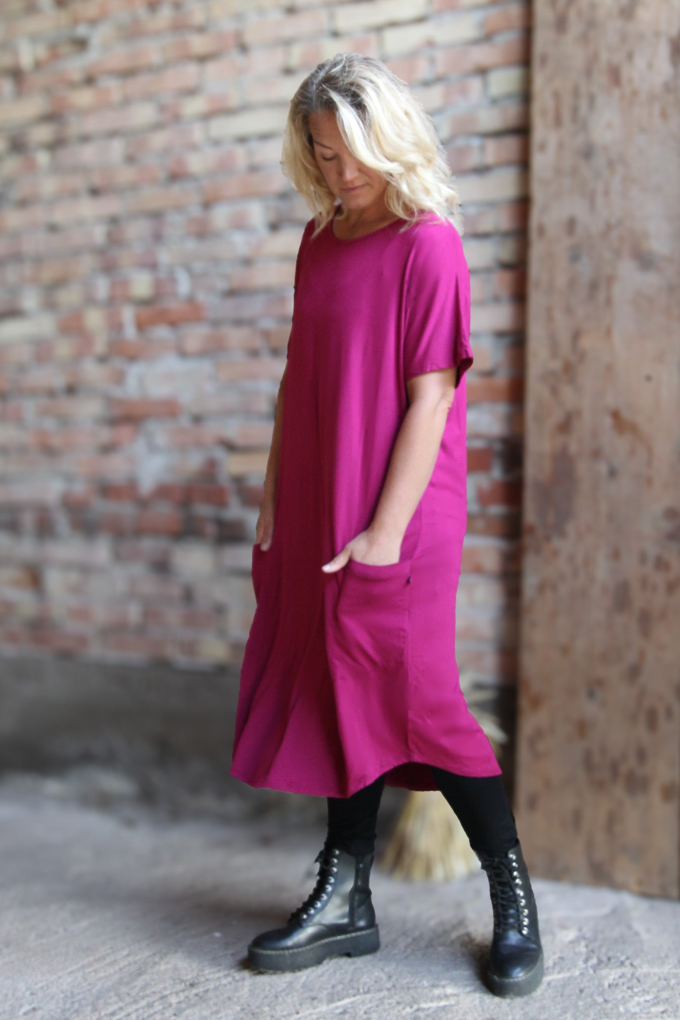 Lila Klänning Sarah Purple
