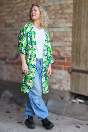 Patterned Cape Tärnaby Green/Blue