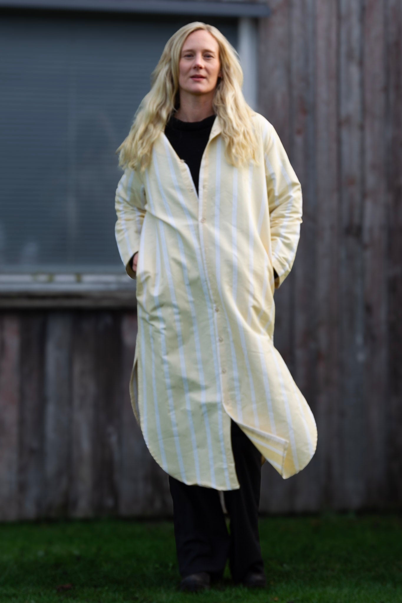 Gul Skjorte Kjole Småland Gul