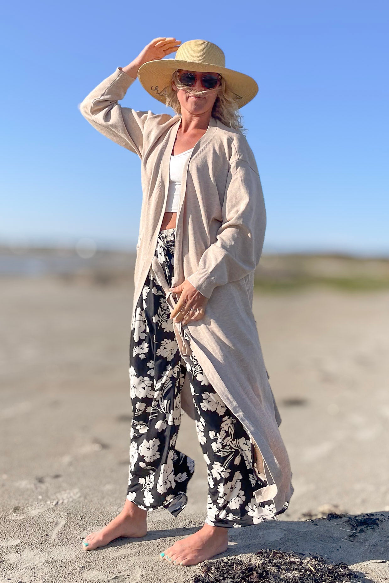 Beige Cardigan Kvarnsveden Beige