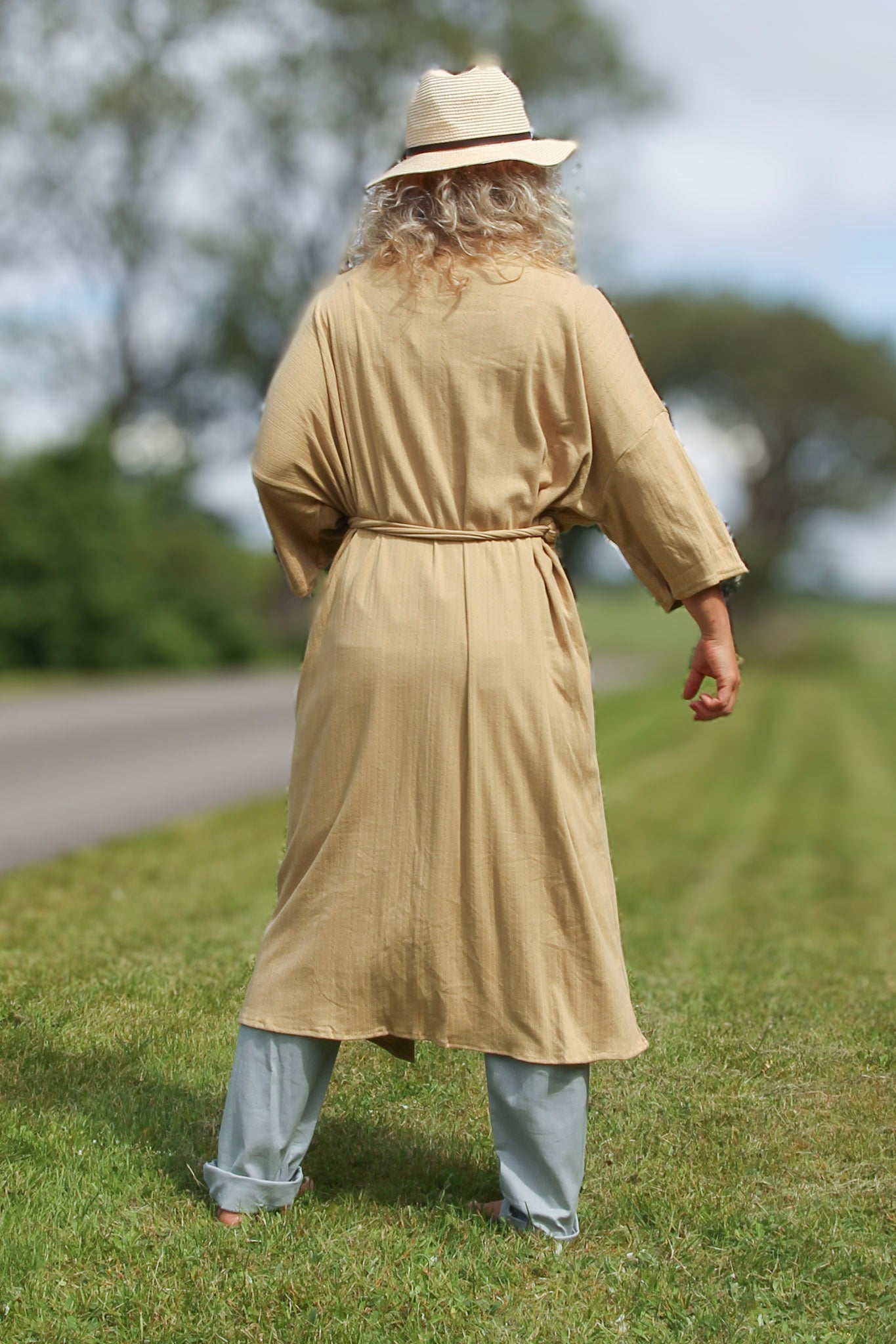 Beige Kimono Nyckelviken Creamy Beige
