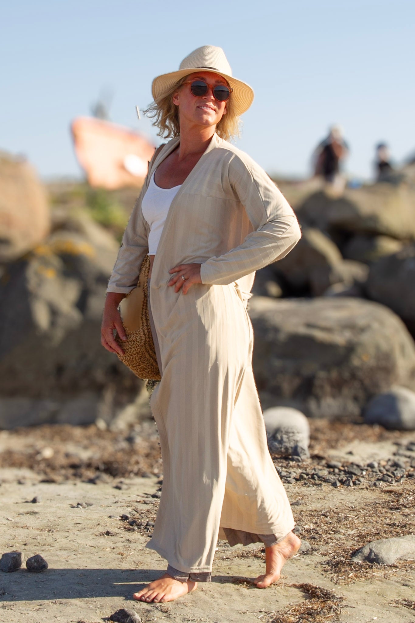 Beige Kimono Victoria Beige