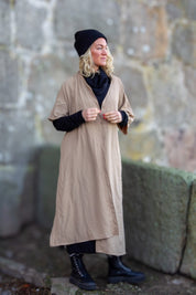 Beige Klänning Sahara Longshirt Earth