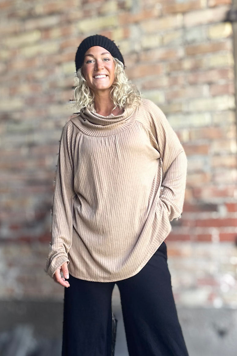 Beige Polotröja Embrace Beige
