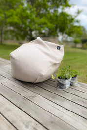 Beige Beanbag Cover Sandön Beige